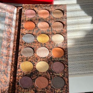I heart revolution and cocoa pebbles colab eyeshadow palette